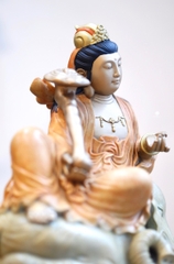 Tượng đồng Phổ Hiền Bồ tát ung dung viên thành