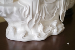 Tượng Quan Âm Bồ tát sứ trắng 44.5cm