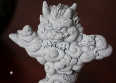 Vân long hạnh phúc đá sa thạch