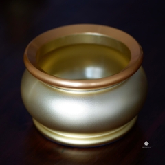 Bộ ban thờ đồng vàng