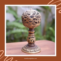 Lư đồng chân nến long châu