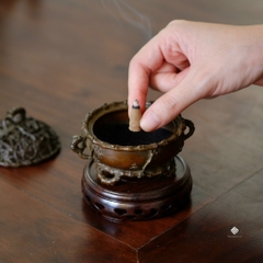 Lư đồng cổ trúc