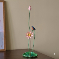 Tượng đồng liên điểu thanh an