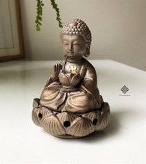 Lư gốm A Di Đà
