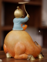 Tượng đồng mục đồng như ý