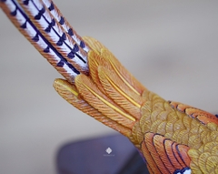 Tượng đồng chim trĩ hoàng đế