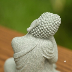 Tượng Phật an nhiên đá sa thạch 9.5cm