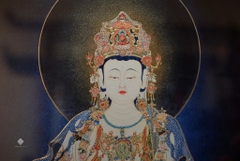 Tranh đồng khắc tay Chúng Bảo Quán Âm