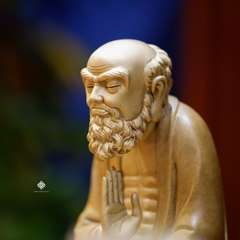 Tượng đồng Tổ Bồ Đề Đạt Ma toạ vân