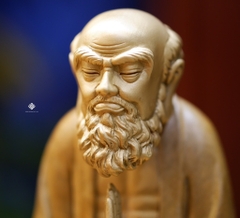 Tượng đồng Tổ Bồ Đề Đạt Ma toạ vân