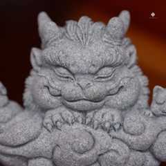 Vân long hạnh phúc đá sa thạch