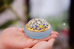 Lư cát tường lưu ly xanh