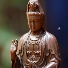 Tượng đồng Quan Âm 10cm