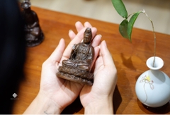 Tượng đồng Quan Âm 10cm