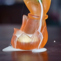Lư thác khói Niêm hoa lưu ly hổ phách