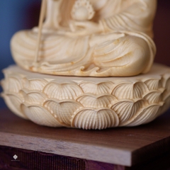 Tượng Địa Tạng Bồ tát gỗ hinoki
