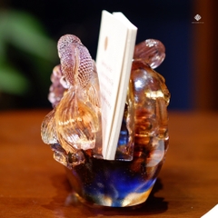 Đế đựng danh thiếp song ngư hỷ lạc