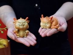 Tượng đồng thiên long thanh nhàn