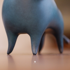 Tượng đồng thiên ngưu an bình