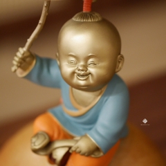 Tượng đồng mục đồng như ý