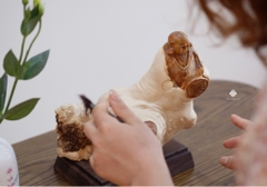 Tượng Đức Phật Di Lặc lũa nhai bách