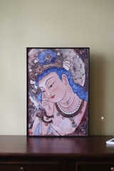 Tranh Quán Tự Tại Bồ tát 42x60cm
