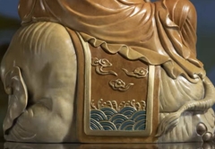 Tượng đồng Phổ Hiền Bồ tát ung dung viên thành