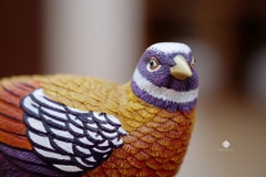 Tượng đồng chim trĩ hoàng đế