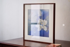 Tranh đồng khắc tay Liên hoa mộng