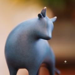 Tượng đồng thiên ngưu an bình