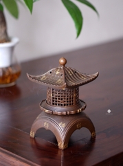 Lư lầu cổ thiên hương bằng hợp kim