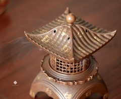 Lư lầu cổ thiên hương bằng hợp kim