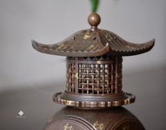 Lư lầu cổ thiên hương bằng hợp kim
