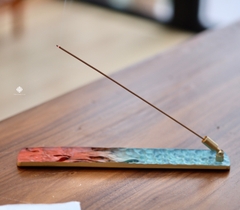 Khay đồng khúc tương giao xông nhang trầm không tăm