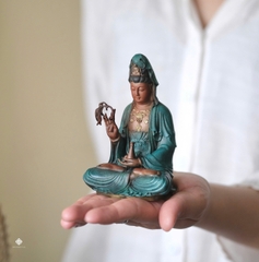 Tượng đồng Quan Âm Bồ tát 28cm
