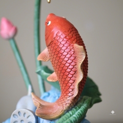 Tượng đồng Liên ngư sương ngọc