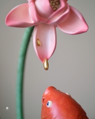 Tượng đồng Liên ngư sương ngọc