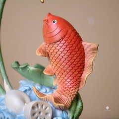Tượng đồng Liên ngư sương ngọc