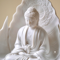 Tượng Đức Phật A Di Đà toạ bồ đề