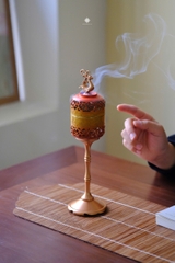 Lư đồng phượng hoàng - cam