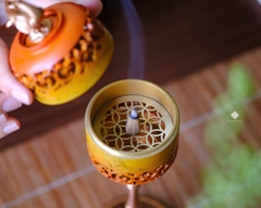 Lư đồng phượng hoàng - cam