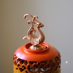 Lư đồng phượng hoàng - cam