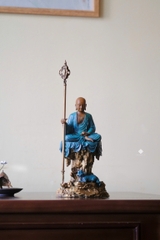 Tượng đồng Địa Tạng Bồ Tát thiên thanh tĩnh tại