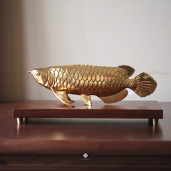 Tượng đồng Kim Long mạ vàng 24k (không kèm đế)