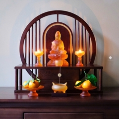 Ban thờ lưu ly vàng nhỏ