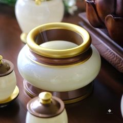Lư hương ngọc bích xanh