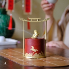 Bộ quà tặng thưởng trầm Kim Mã
