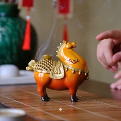 Bộ quà tặng thưởng trầm Lộc Mã