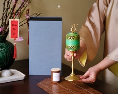 Bộ quà tặng thưởng trầm Phượng Hoàng