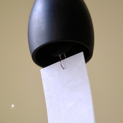 Chuông gió Shizuku đen nhung